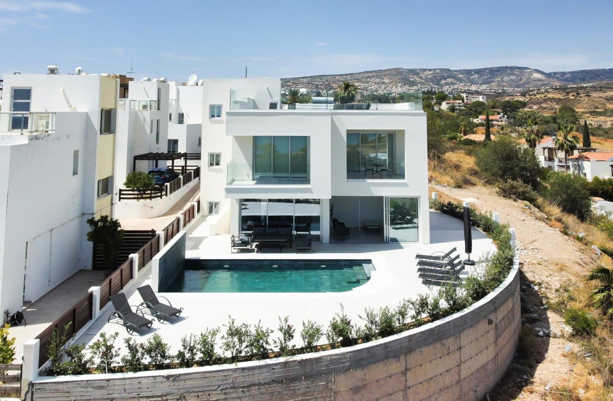 Phaedrus Living Luxury Seaview Coral Bay Villa Peyia Extérieur photo