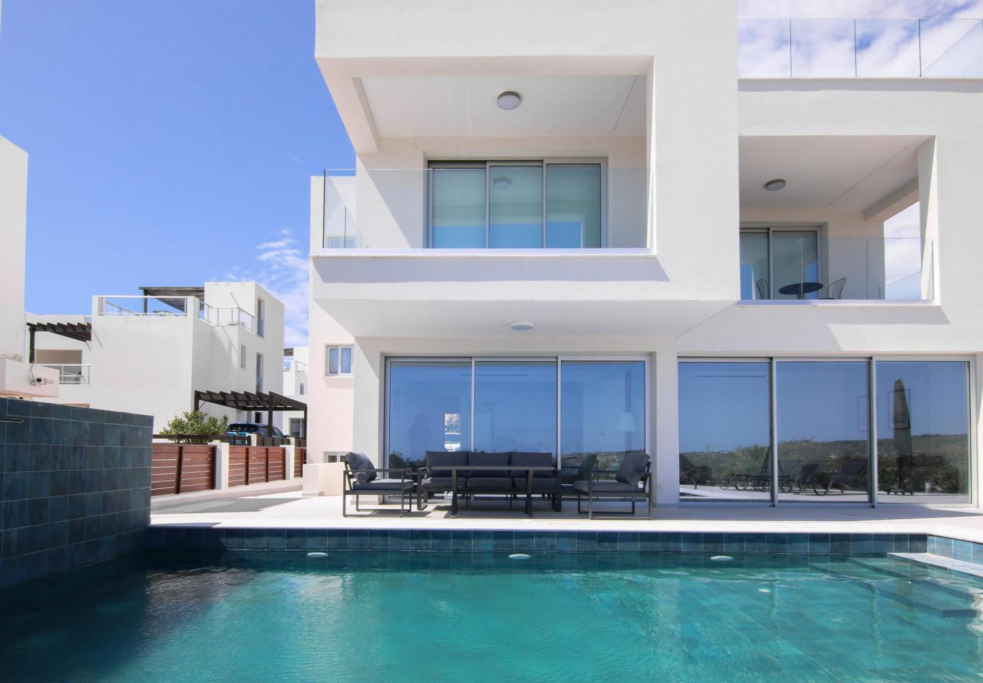 Phaedrus Living Luxury Seaview Coral Bay Villa Peyia Extérieur photo